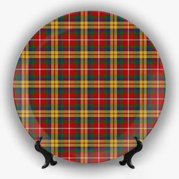 ScotsTee Shop Scottish Young Presidents Organisation Dress Ceramic Tartan Plate
