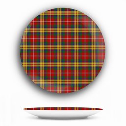 ScotsTee Shop Scottish Young Presidents Organisation Dress Ceramic Tartan Plate