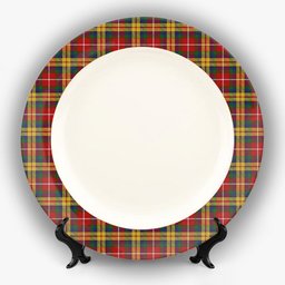 ScotsTee Shop Scottish Young Presidents Organisation Dress Ceramic Tartan Plate