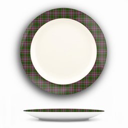 ScotsTee Shop Scottish Anderson of Kinneddar Hunting Ceramic Tartan Plate