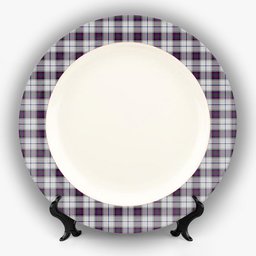 ScotsTee Shop Scottish Alexander of Menstry Dress Ceramic Tartan Plate
