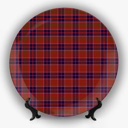 ScotsTee Shop Scottish Cameron of Locheil Original Ceramic Tartan Plate