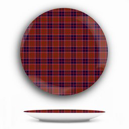 ScotsTee Shop Scottish Cameron of Locheil Original Ceramic Tartan Plate
