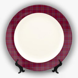 ScotsTee Shop Scottish Burnett of Leys Hunting Ceramic Tartan Plate
