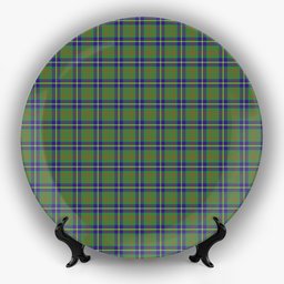 ScotsTee Shop Scottish Cameron of Lochiel Hunting Ceramic Tartan Plate