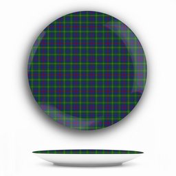 ScotsTee Shop Scottish Bailey, The House of Ceramic Tartan Plate