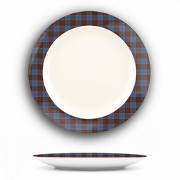 ScotsTee Shop Scottish Anderson Highland Society of London Ceramic Tartan Plate