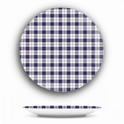 ScotsTee Shop Scottish Alexander of Menstry Dress Modern Ceramic Tartan Plate