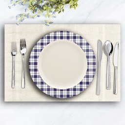 ScotsTee Shop Scottish Alexander of Menstry Dress Modern Ceramic Tartan Plate