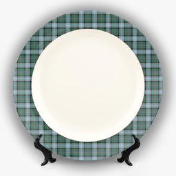 ScotsTee Shop Scottish Alexander of Menstry Hunting Ceramic Tartan Plate