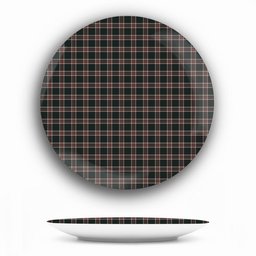ScotsTee Shop Scottish Christie (London) Hunting Ceramic Tartan Plate