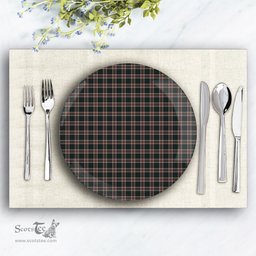 ScotsTee Shop Scottish Christie (London) Hunting Ceramic Tartan Plate