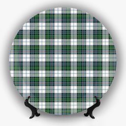 ScotsTee Shop Scottish Campbell of Cawdor Dress Ancient Ceramic Tartan Plate