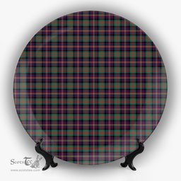 ScotsTee Shop Scottish Cameron Highlanders of Ottawa Ceramic Tartan Plate