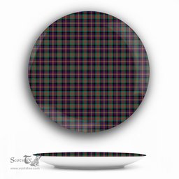 ScotsTee Shop Scottish Cameron Highlanders of Ottawa Ceramic Tartan Plate