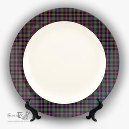 ScotsTee Shop Scottish Cameron Highlanders of Ottawa Ceramic Tartan Plate