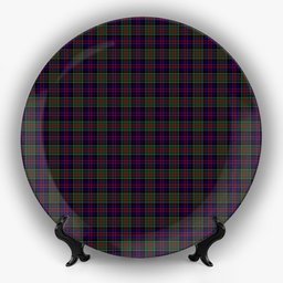 ScotsTee Shop Scottish Donald of Clan Ranald Ceramic Tartan Plate