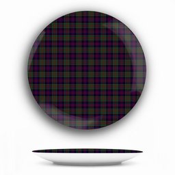 ScotsTee Shop Scottish Donald of Clan Ranald Ceramic Tartan Plate