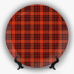 ScotsTee Shop Scottish Donald of Ardnamurchan Ancient Ceramic Tartan Plate
