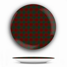 ScotsTee Shop Scottish Donachie of Brockloch Ceramic Tartan Plate