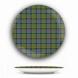 ScotsTee Shop Scottish Donald of Clan Ranald Ancient Ceramic Tartan Plate