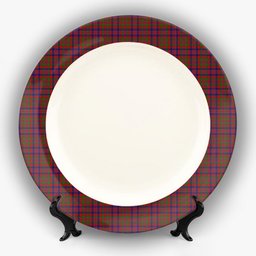ScotsTee Shop Scottish Donald of Boisdale Ceramic Tartan Plate