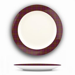 ScotsTee Shop Scottish Donald of Boisdale Ceramic Tartan Plate