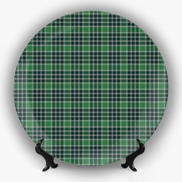ScotsTee Shop Scottish Donald Lord of the Isles Hunting Modern Ceramic Tartan Plate