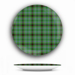 ScotsTee Shop Scottish Duncan of Sketraw Ancient Ceramic Tartan Plate
