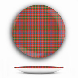 ScotsTee Shop Scottish Donald of Glenaladale Ancient Ceramic Tartan Plate