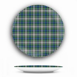 ScotsTee Shop Scottish Davidson of Tulloch Dress Ancient Ceramic Tartan Plate