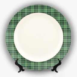 ScotsTee Shop Scottish Donald Lord of the Isles Hunting Ceramic Tartan Plate