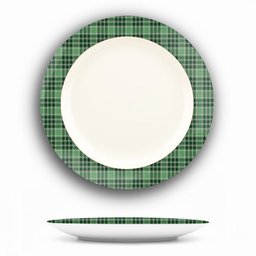 ScotsTee Shop Scottish Donald Lord of the Isles Hunting Ceramic Tartan Plate