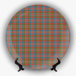 ScotsTee Shop Scottish Donald of Boisdale Ancient Ceramic Tartan Plate
