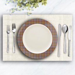 ScotsTee Shop Scottish Donald of Boisdale Ancient Ceramic Tartan Plate