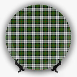 ScotsTee Shop Scottish Gunn Mrs Jane of Kirkhill House Wick Ceramic Tartan Plate