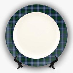 ScotsTee Shop Scottish Jones of Wales Ceramic Tartan Plate