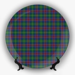ScotsTee Shop Scottish Hart of Scotland Ceramic Tartan Plate