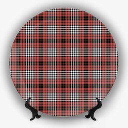 ScotsTee Shop Scottish Little of Morton Rigg Ancient Ceramic Tartan Plate