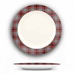 ScotsTee Shop Scottish Little of Morton Rigg Ancient Ceramic Tartan Plate
