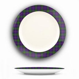 ScotsTee Shop Scottish Hay of Megginch Ceramic Tartan Plate