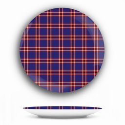 ScotsTee Shop Scottish Laing of Archiestown Ceramic Tartan Plate
