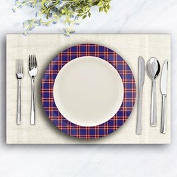 ScotsTee Shop Scottish Laing of Archiestown Ceramic Tartan Plate