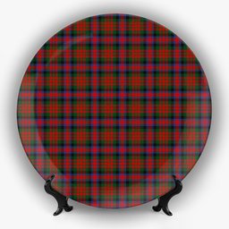 ScotsTee Shop Scottish MacDuff 3 Ceramic Tartan Plate