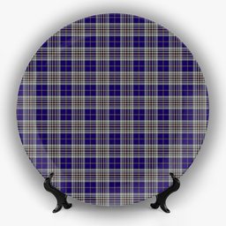 ScotsTee Shop Scottish Hanna of Stirlingshire Ceramic Tartan Plate
