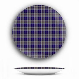 ScotsTee Shop Scottish Hanna of Stirlingshire Ceramic Tartan Plate