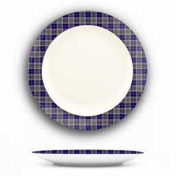 ScotsTee Shop Scottish Hanna of Stirlingshire Ceramic Tartan Plate