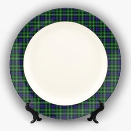 ScotsTee Shop Scottish Graham of Montrose 2 Ceramic Tartan Plate