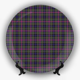 ScotsTee Shop Scottish Graham of Airth Modern Ceramic Tartan Plate