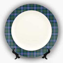 ScotsTee Shop Scottish MacCallum of Berwick Ancient Ceramic Tartan Plate